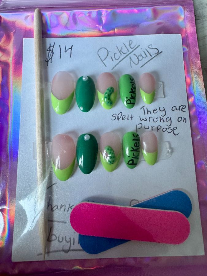 Pickle Nails nail set
